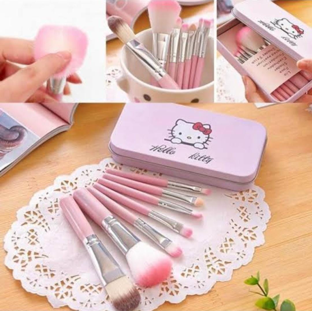 (Pack of 7) Hello Kitty Makeup Brush Set ZE Enterprises