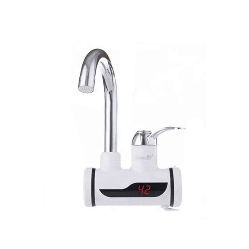 Tank-less Electric Hot Water Heater Faucet Kitchen Instant Heating Tap Water With LED ZE Enterprises