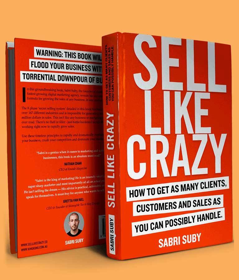 SELL LIKE CRAZY BY SABRI SUBY (book) ZE Enterprises