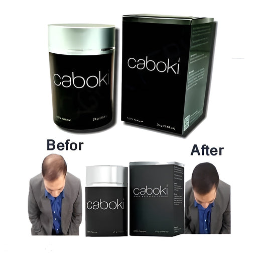 CABOKI HAIR BUILDING FIBERS - 25g ZE Enterprises