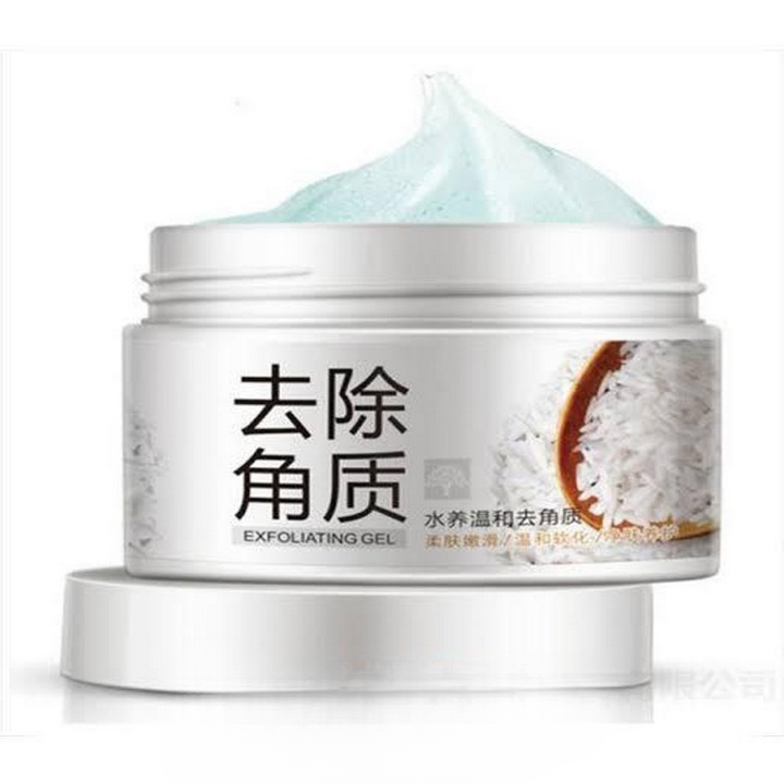 Bioaqua Brightening &amp; Exfoliating Rice Gel Face Scrub 140g ZE Enterprises