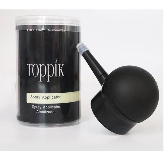 Toppik Pack of 3 - Fiber 27.5gm + Toppik Hair Comb + Toppik Applicator - BLACK and DARK BROW ZE Enterprises