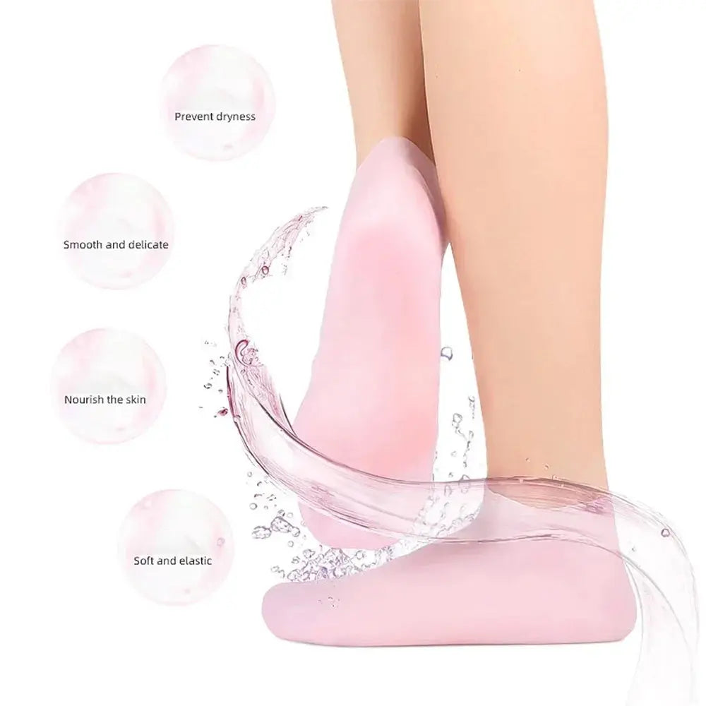 Silicone Jelly Socks Gel Moisturizing Socks Foot Care Protector ZE Enterprises