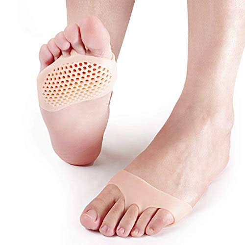 Silicon Pair Front Foot Gel Pad For Warts Night &amp; Pain Relief ZE Enterprises