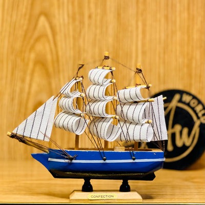 Wooden Sailing Boats Ship Model | Handcrafted Boat Home Decoration ZE Enterprises