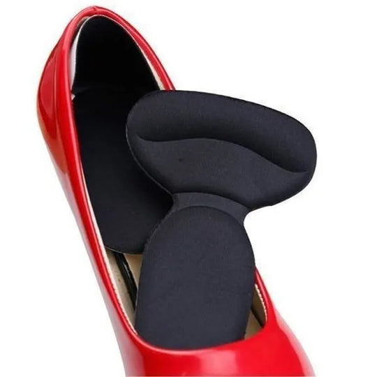 T shape high heel grip for foot support | Heel Cushion Pads T Shape Heel Sticker Tape Arch Support Insoles High Heeled Shoes Patches Foot Care Protector ZE Enterprises