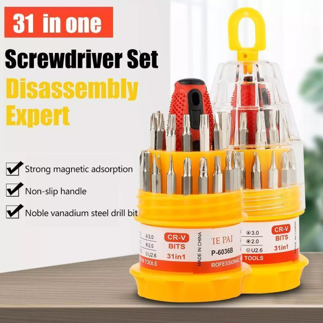 Universal Magnetic Screw Driver Kit 31 In 1 ZE Enterprises