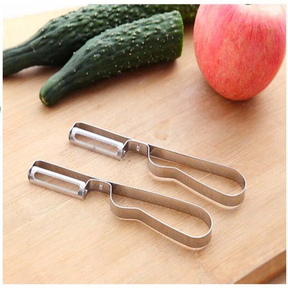 Stainless Steel Peeler Potato Peeler Kitchen Accessories Tools Fruits Peeler Vegetable Peeler Pack of 1 ZE Enterprises