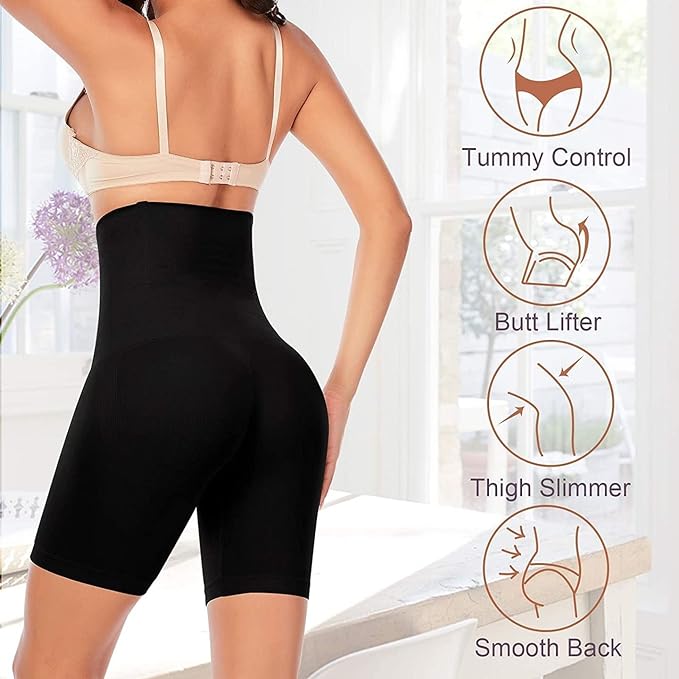 Women's High Waist Heavy-Shapewear | Tummy Control Tucker | Women’s Half Body Shaper, Waist Shape Wear |  Women Waist, Thigh, hips and Belly Slimmer Shape Wear ZE Enterprises