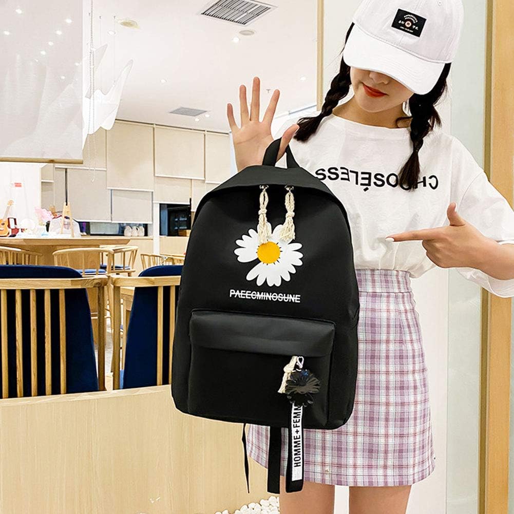 4-Piece School Bag Set Daisy Flower  Backpack Set Stylish &amp; Practical new arrival 2024 ZE Enterprises