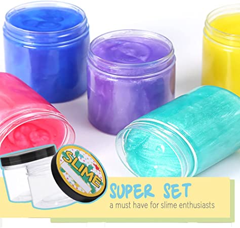 Super slime 200ml Pack of Six Colors ZE Enterprises