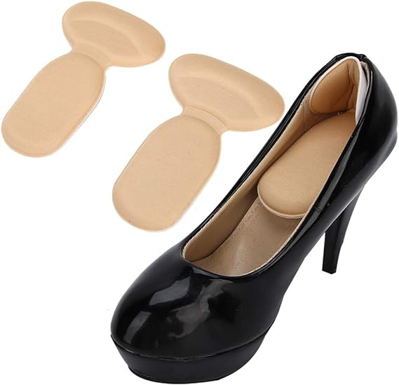 T shape high heel grip for foot support | Heel Cushion Pads T Shape Heel Sticker Tape Arch Support Insoles High Heeled Shoes Patches Foot Care Protector ZE Enterprises