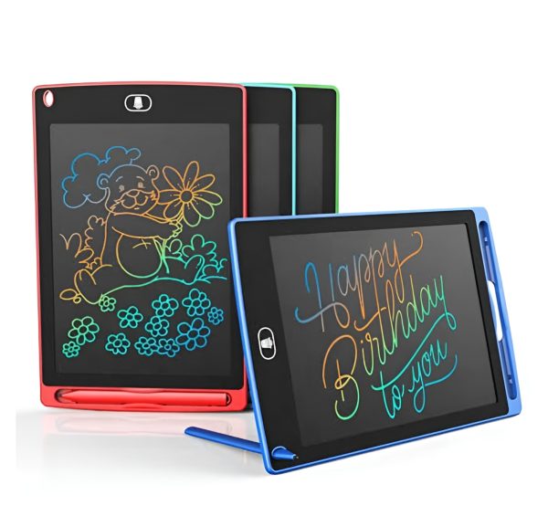 10 Inch - Multi Color Lcd Writing Drawing Tablet | Kids Learning Table (random Color) ZE Enterprises