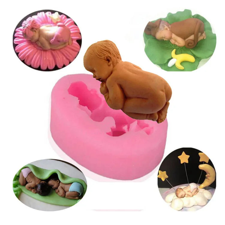 Silicon Sleeping Baby Mold ZE Enterprises