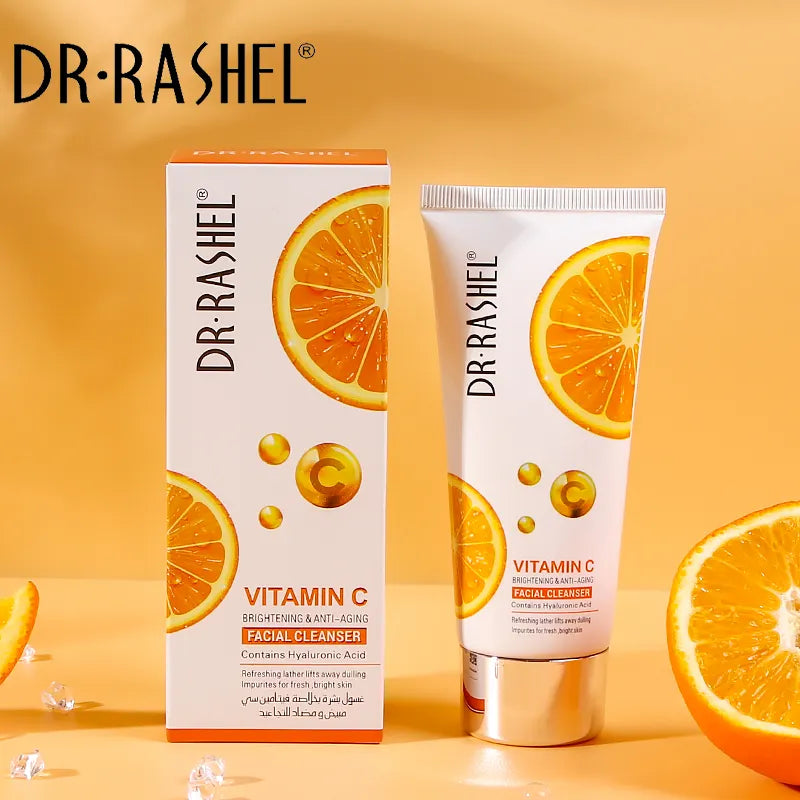 DR.RASHEL Brightening Anti Aging Deep Cleansing Vitamin C Facial Cleanser - 80ml ZE Enterprises