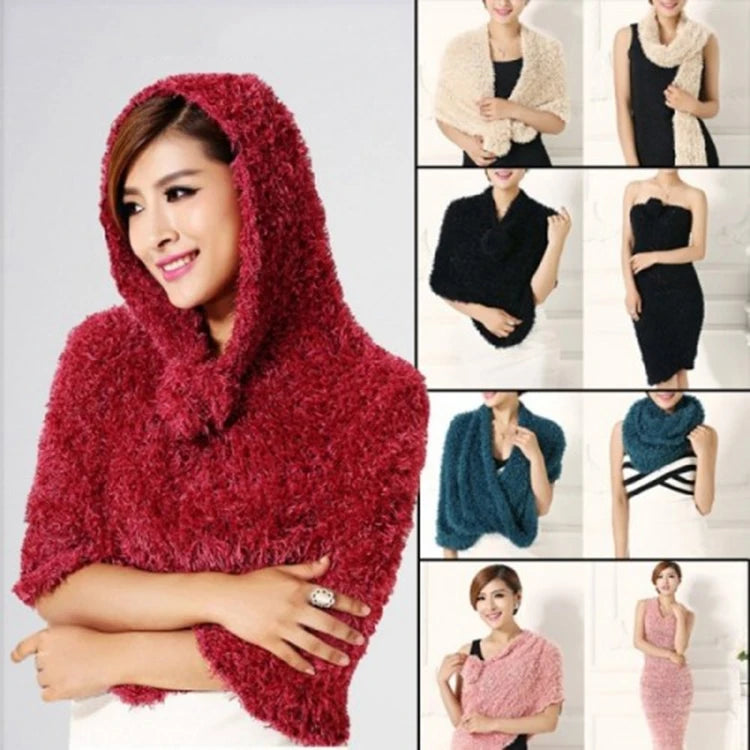 Women's Velvet Stretchable Magic Scarf 26 different styles( random color ) ZE Enterprises