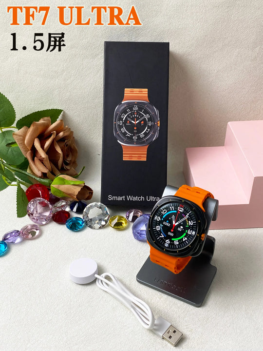 SMART WATCH ULTRA , TF7 ULTRA 1.5 ,ROUND DIAL ZE Enterprises