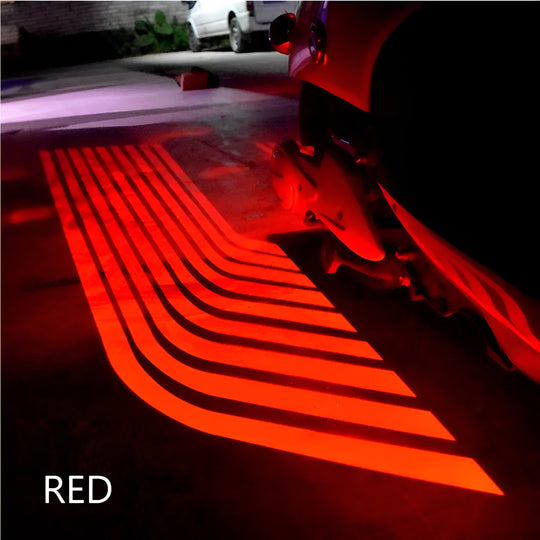 2PCS Motorcycle &amp; Car Welcome Light Door Courtesy Lights With Projector   Led Carpet Underglow For Car Motorcycle Light and car ZE Enterprises