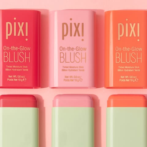 1 Piece Pixi On-the-glow Blush Stick For Girls Makeup Blush On The Glow Cheeks And Lips Makeup Like Lipstick ZE Enterprises