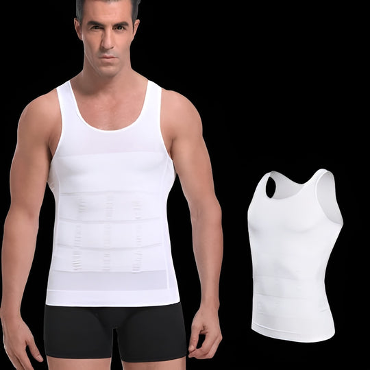 Slim N Fit Body Shaper Vest Shirt – Tank Top Sleeveless Shape Wear For Men ZE Enterprises