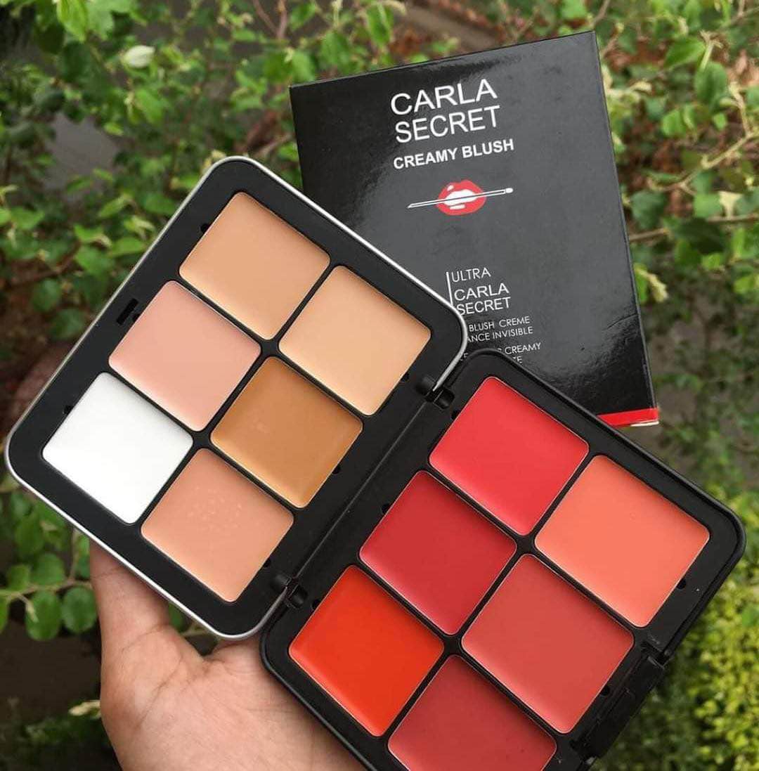 Trendy Carla Secret Cream Concealer &amp; Blush Pallet ZE Enterprises