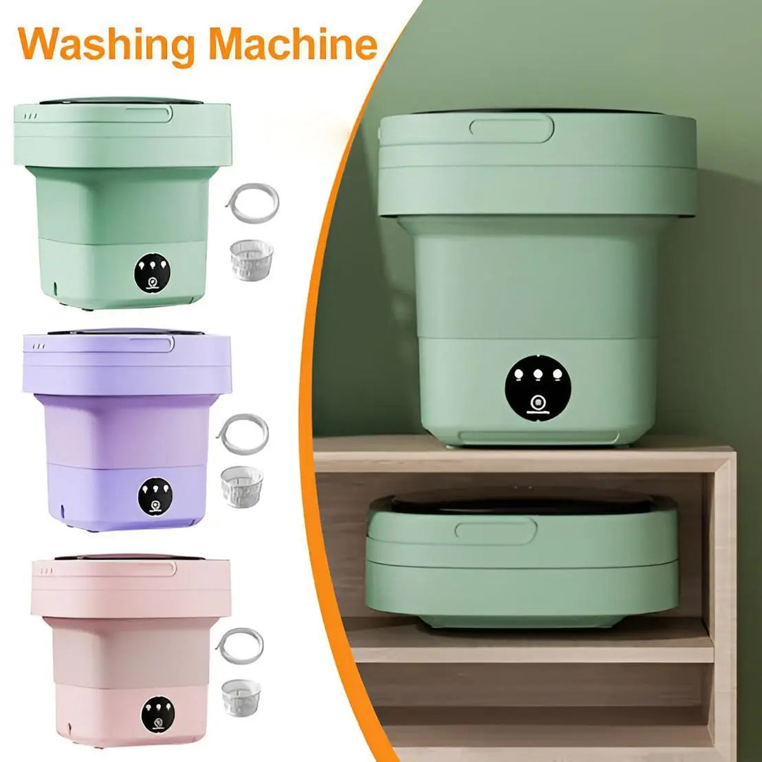 6.5L Portable Foldable Washing Machine Basket Random Color (NW00014) ZE Enterprises