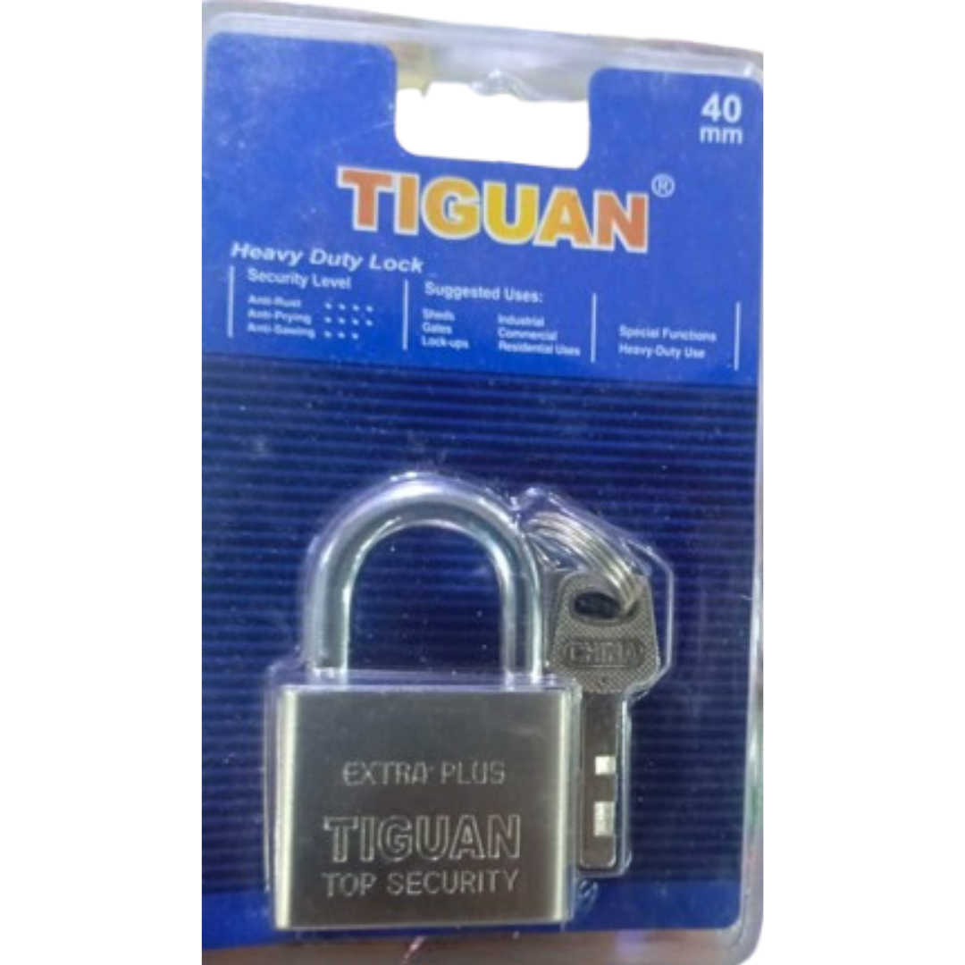 Tiguan Lock High Security , Security Lock, Key Lock, With 3 Keys ZE Enterprises