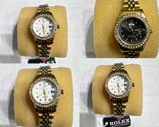 AA1 ROLEX DATE WORKING STAINLESS STEEL CHAIN ZE Enterprises