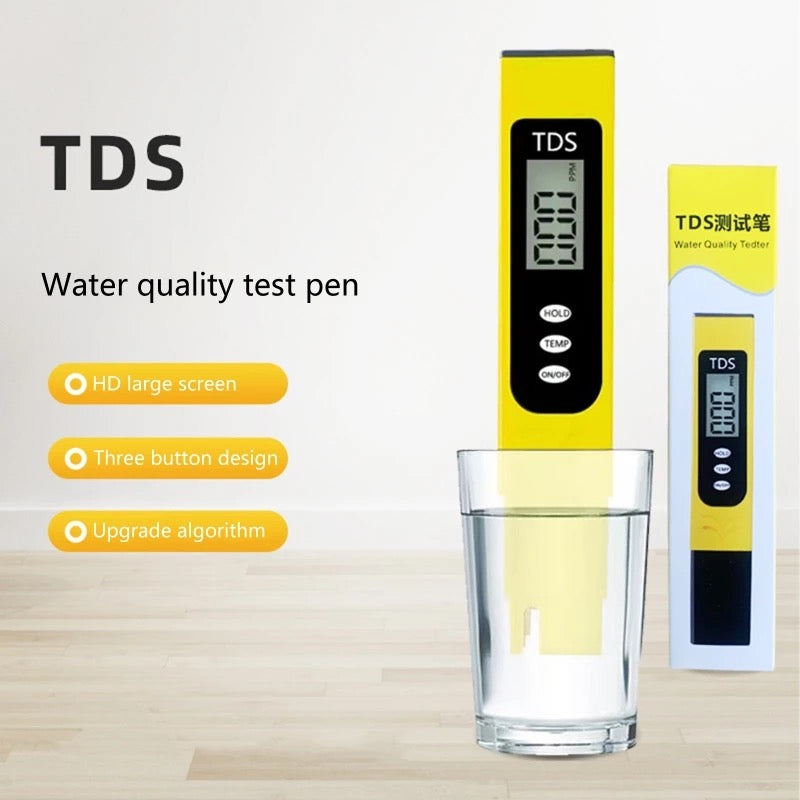 TDS Meter Digital LCD Pen Tester | Water Quality Monitor Purity Measure Tool ZE Enterprises