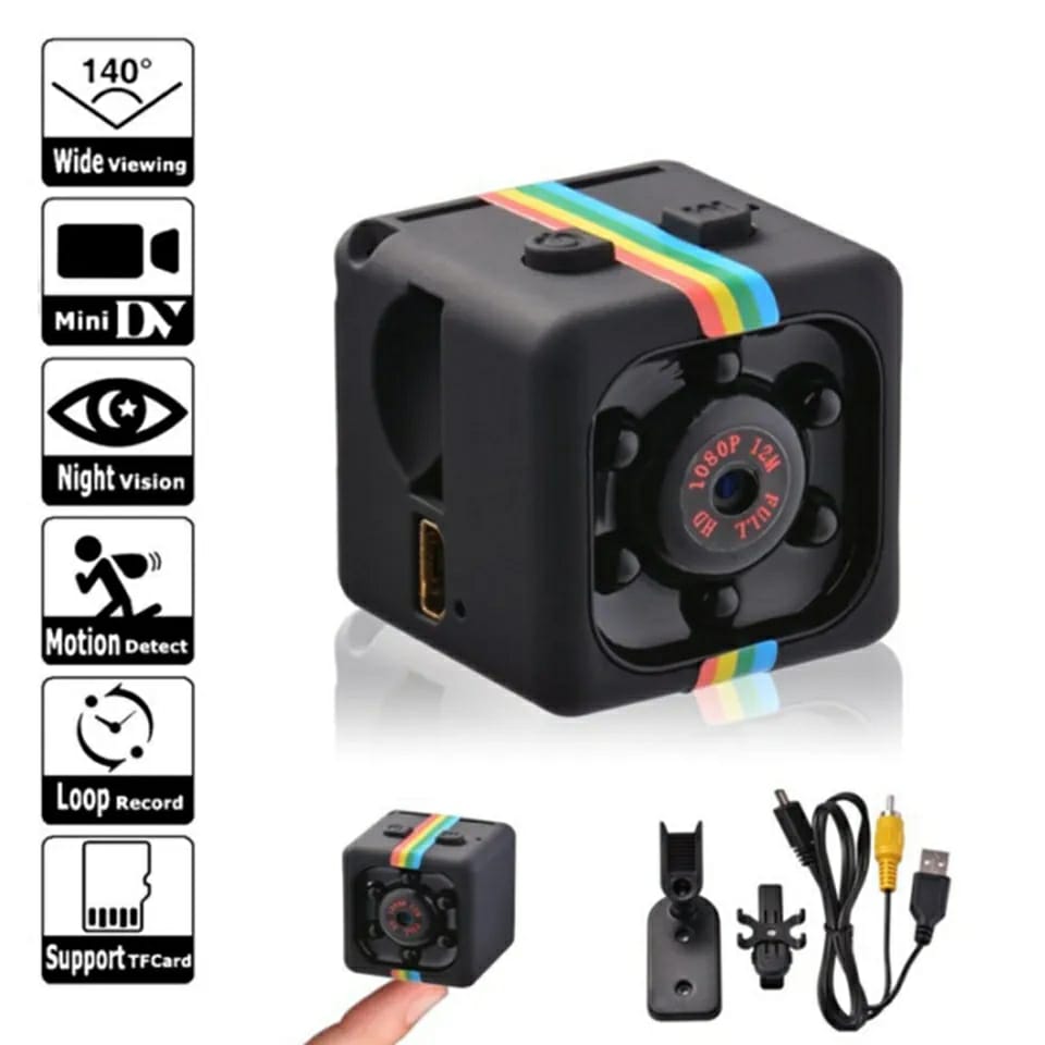 Sq11 Mini Camera HD 1080P Sensor Night Vision Camcorder Motion DVR Micro Camera Sport DV Video small Sq 11 Camera ZE Enterprises