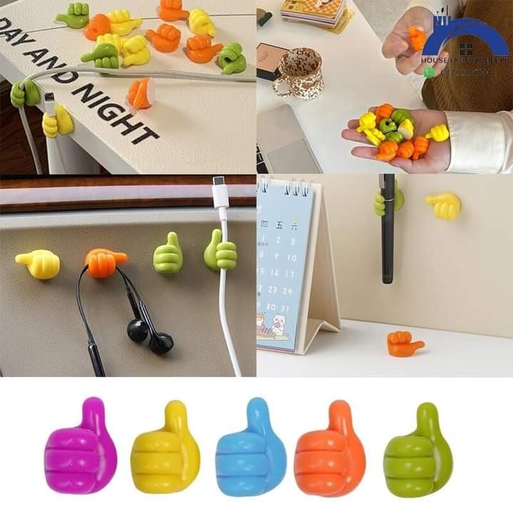 Silicone Thumb Wall Hook (10 pcs) ZE Enterprises