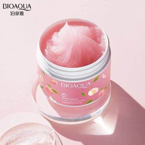 Bioaqua Peach Extract Fruit Acid Exfoliating Face Gel Cream 140g ZE Enterprises