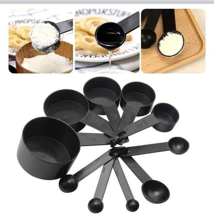 10pcs Kitchen Measuring Spoons Teaspoon Coffee Sugar Scoop Cake Baking Flour Measuring Cups Kitchen ZE Enterprises