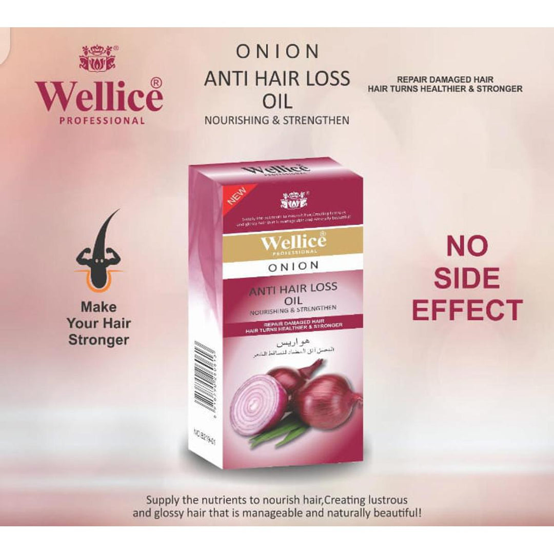 Wellice Onion Anti Hair Loss Oil - 30Ml ZE Enterprises