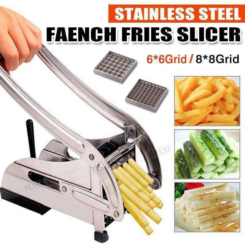 Stainless Steel French Fries Potato Cutter Double Blade High ZE Enterprises