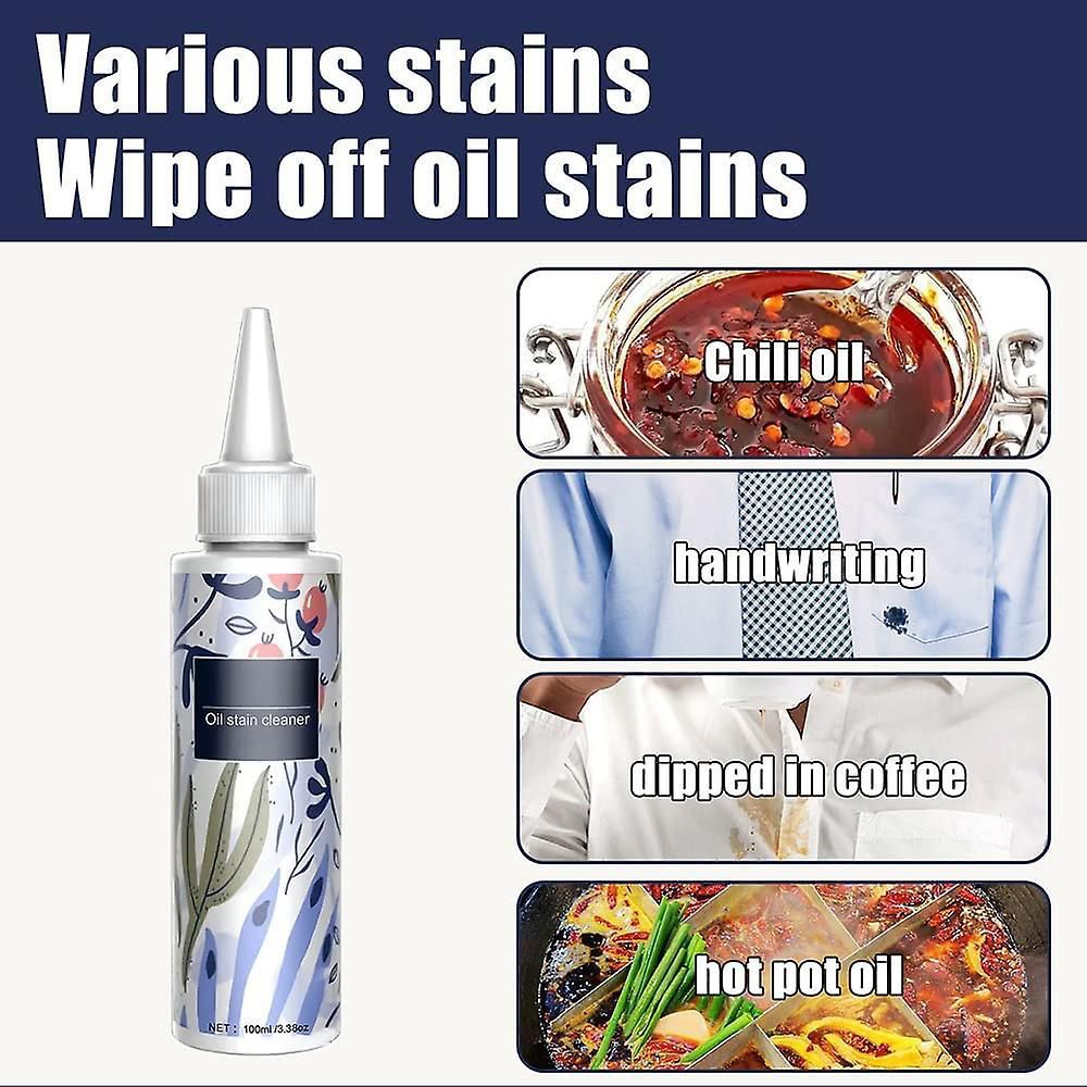 100ml Useful Stain Cleaning Agent Effective Natural Stain Removal Agent Stain Remover Cleaning Agent ZE Enterprises