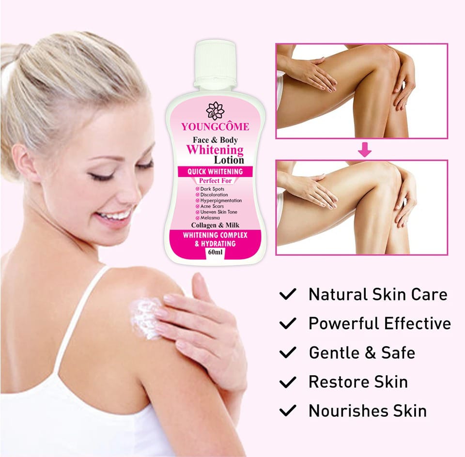 Youngcome Face Body Whitening Lotion  ( 60ml ) ZE Enterprises