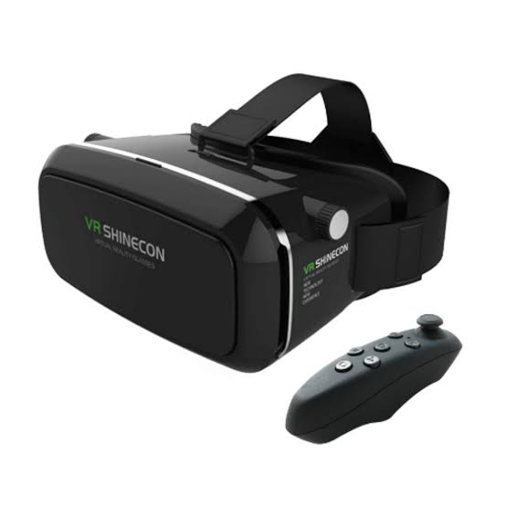 VR Box - 3D Virtual Reality Box. with remote ( black ) | Model - Vr shincorne. ZE Enterprises