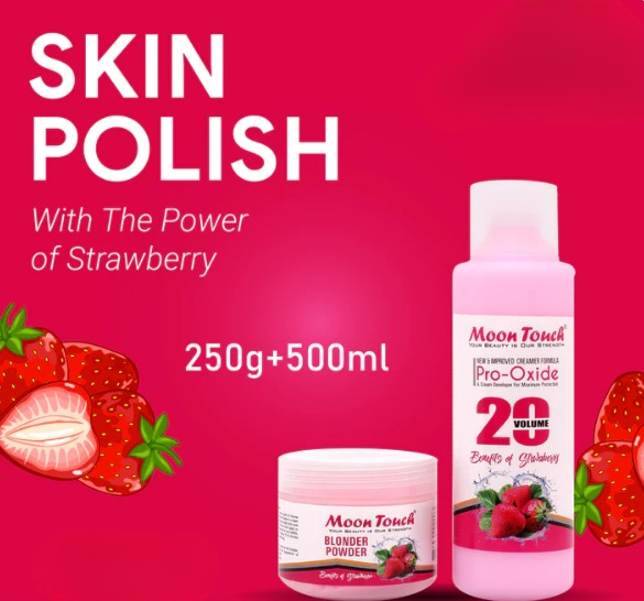 Fruity Pink Skin Polisher Hyperpigmentation -Reduces dark spots on skin ZE Enterprises