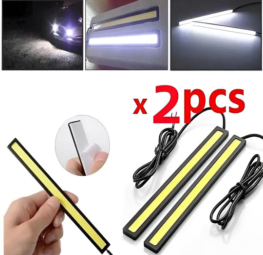 2/4 pcs LED Strip Light  For Motorcycles, Cars Waterproof LED Light Universal Fitment ZE Enterprises