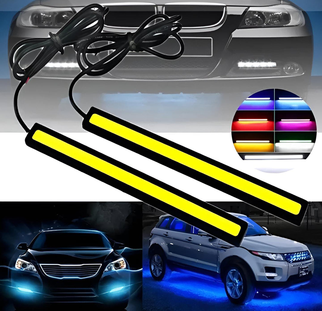 2/4 pcs LED Strip Light  For Motorcycles, Cars Waterproof LED Light Universal Fitment ZE Enterprises