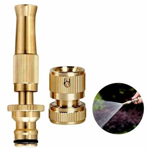 (Pack Of 2 nozzle) Portable Water Sprayer Nozzle Adjustable High Pressure Car Washing Garden Hose Sprinkler System Car Wash Watering Water Spray Nozzle ZE Enterprises