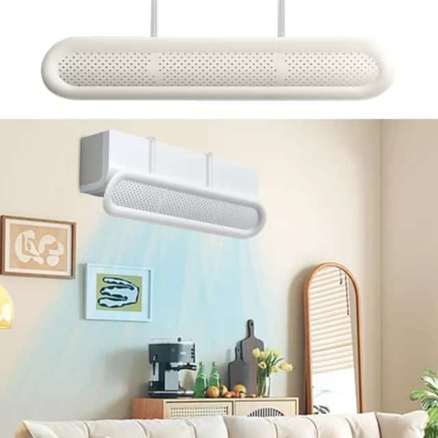 Air Conditioner Deflector Detachable Air Deflector for Hanging Air Conditioner Wind Deflector ZE Enterprises