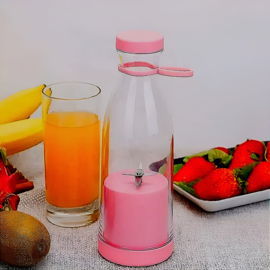 Mini Portable Blender Electric Fruit Juicer Mixers 420 Ml (random Color) ZE Enterprises