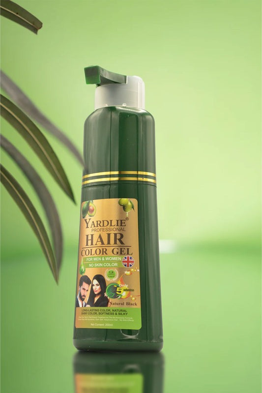 200 ml yardlie Hair Color Gel Black/dark brown ZE Enterprises