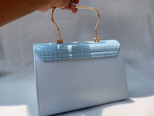 Stylish Hand Bag with Top Handle And Long Strap ZE Enterprises