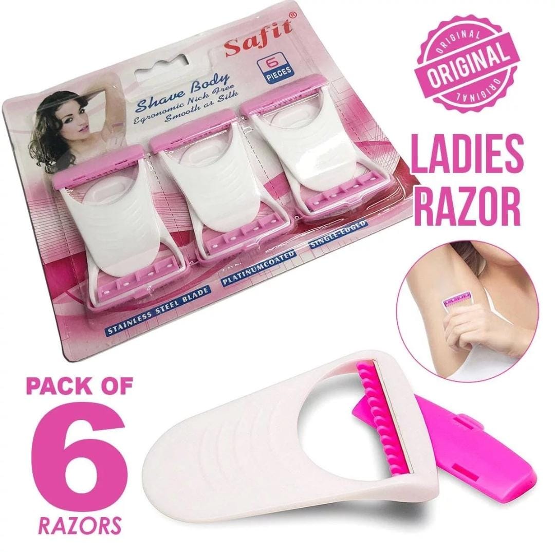 6 pcs Ladies Womens Girls Shaver Trimmer Bikini Razor soft ZE Enterprises