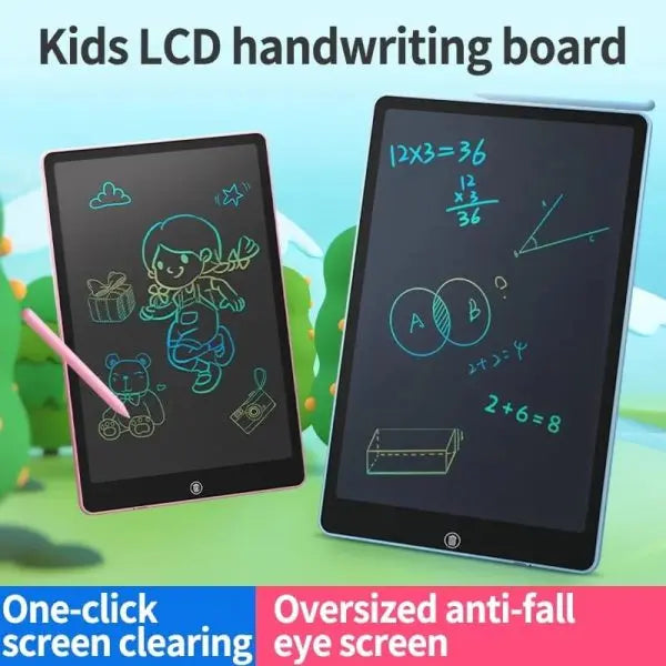 (NW0006 ) 12 inch Writing Pad LCD Tablet For Kid (random Color) ZE Enterprises