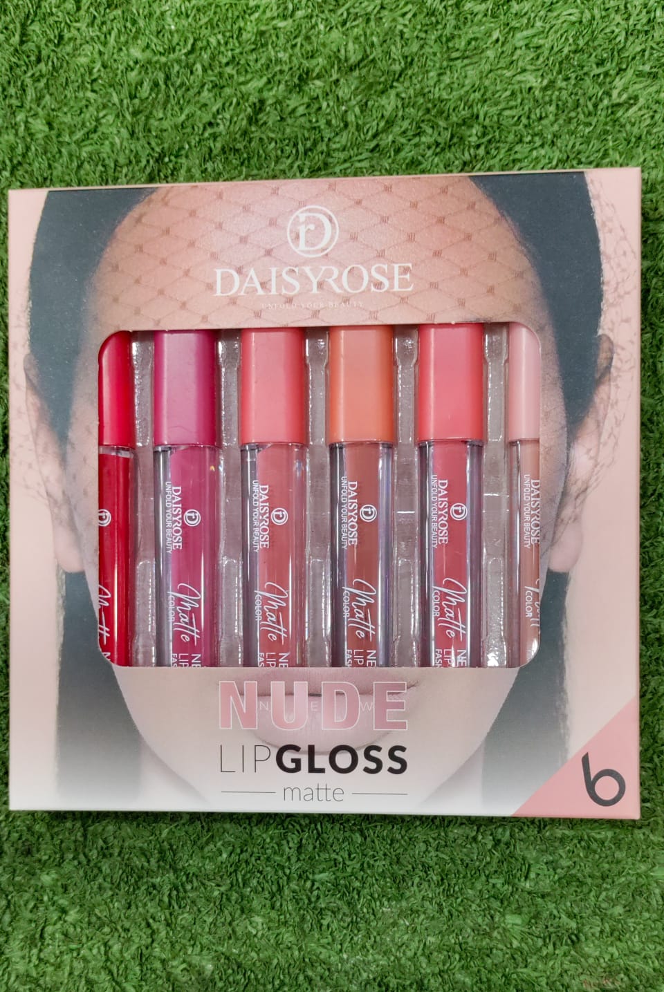 ( Pack of 6 ) Daisy Rose Nude Lipgloss ZE Enterprises