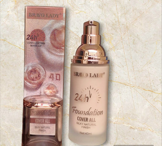 Bravo Lady Foundation Long Lasting &amp; Waterproof ZE Enterprises